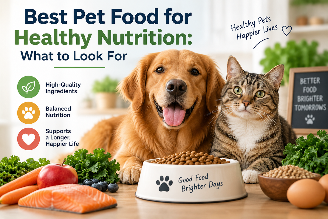 Best Pet Food for Healthy Nutrition What to Look For