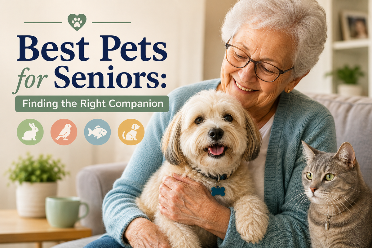 Best Pets for Seniors Finding the Right Companion