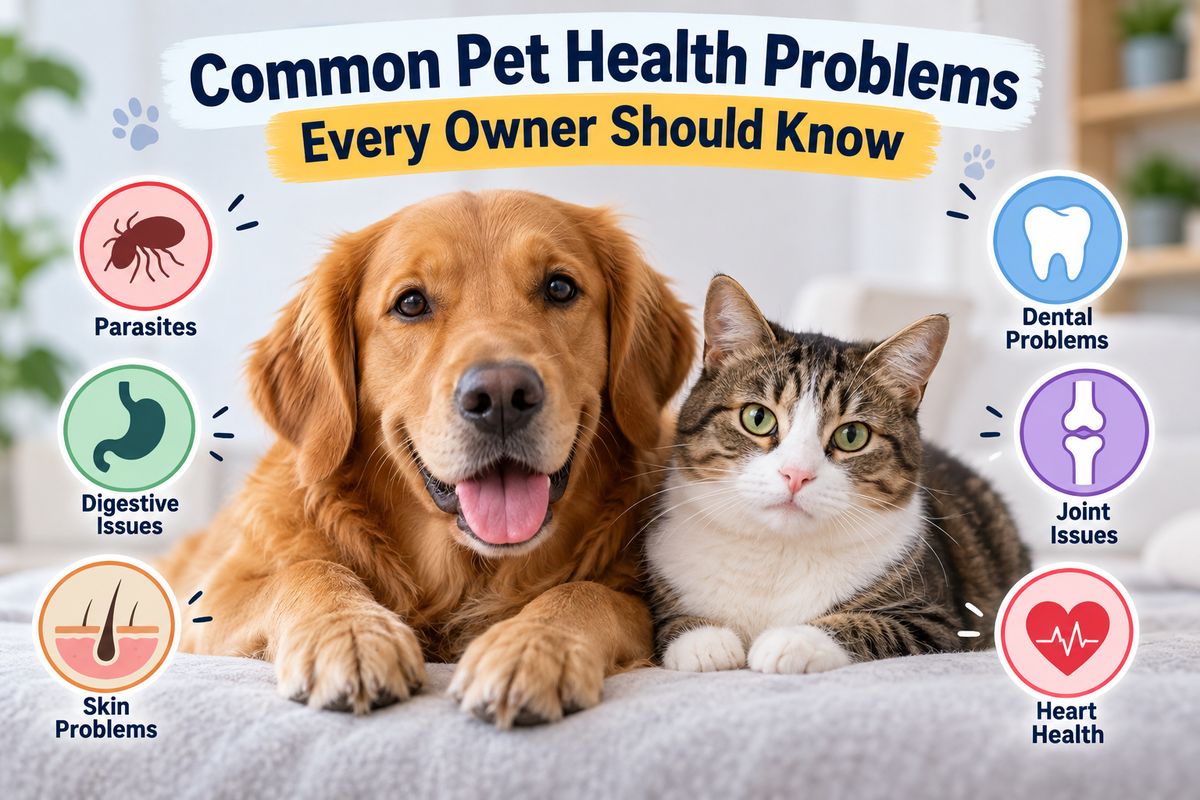 Common Pet Health Problems Every Owner Should Know