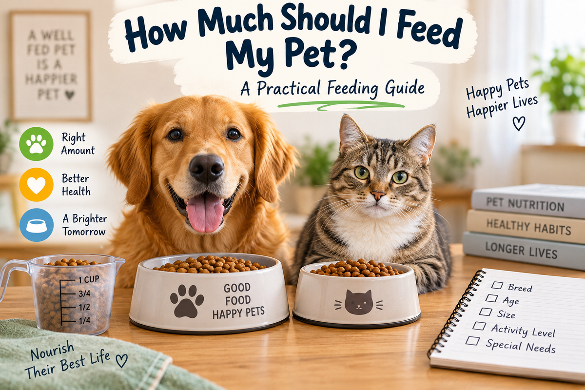 How Much Should I Feed My Pet? A Practical Feeding Guide