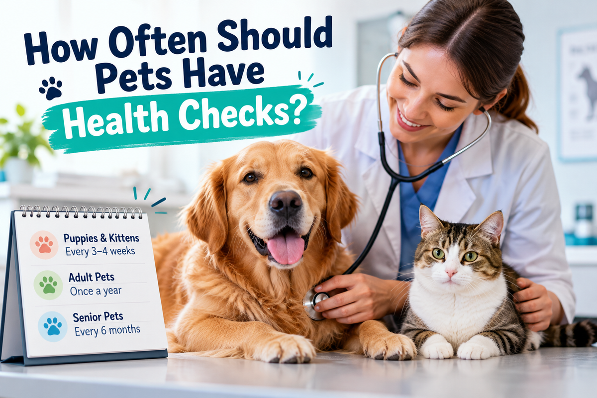 How Often Should Pets Have Health Checks