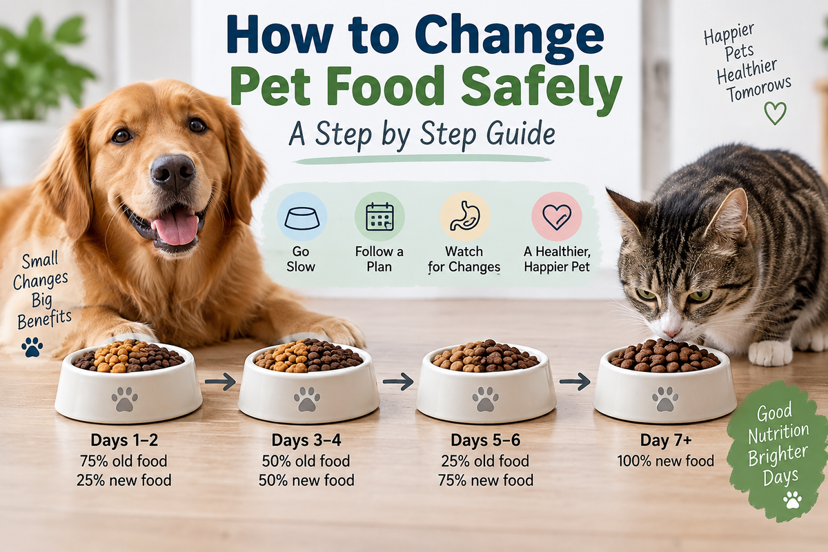 How to Change Pet Food Safely A Step by Step Guide