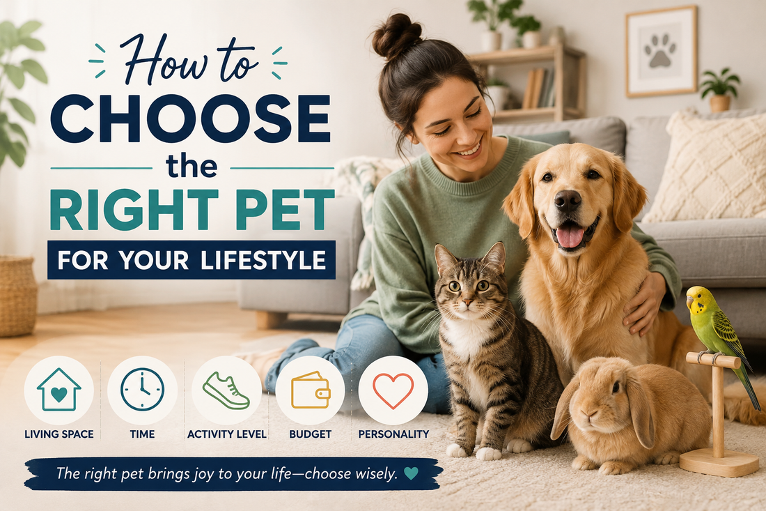 How to Choose the Right Pet for Your Lifestyle