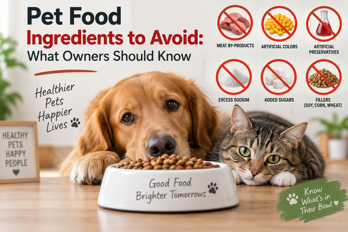 Pet Food Ingredients to Avoid What Owners Should Know