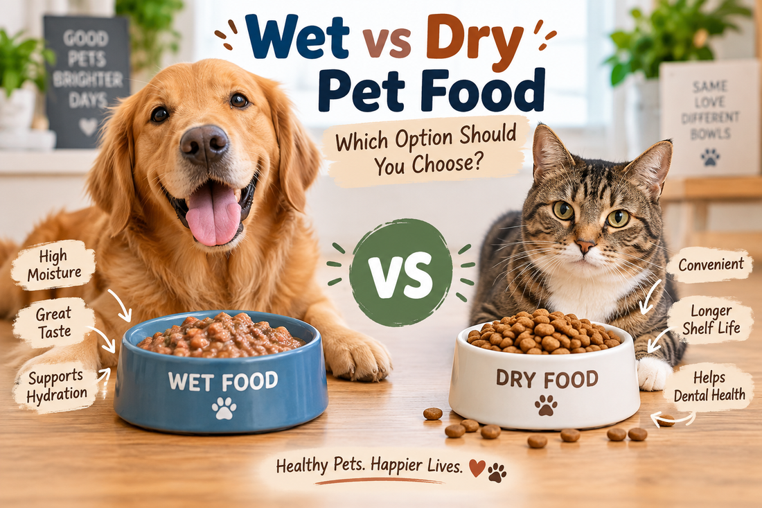 Wet vs Dry Pet Food Which Option Should You Choose