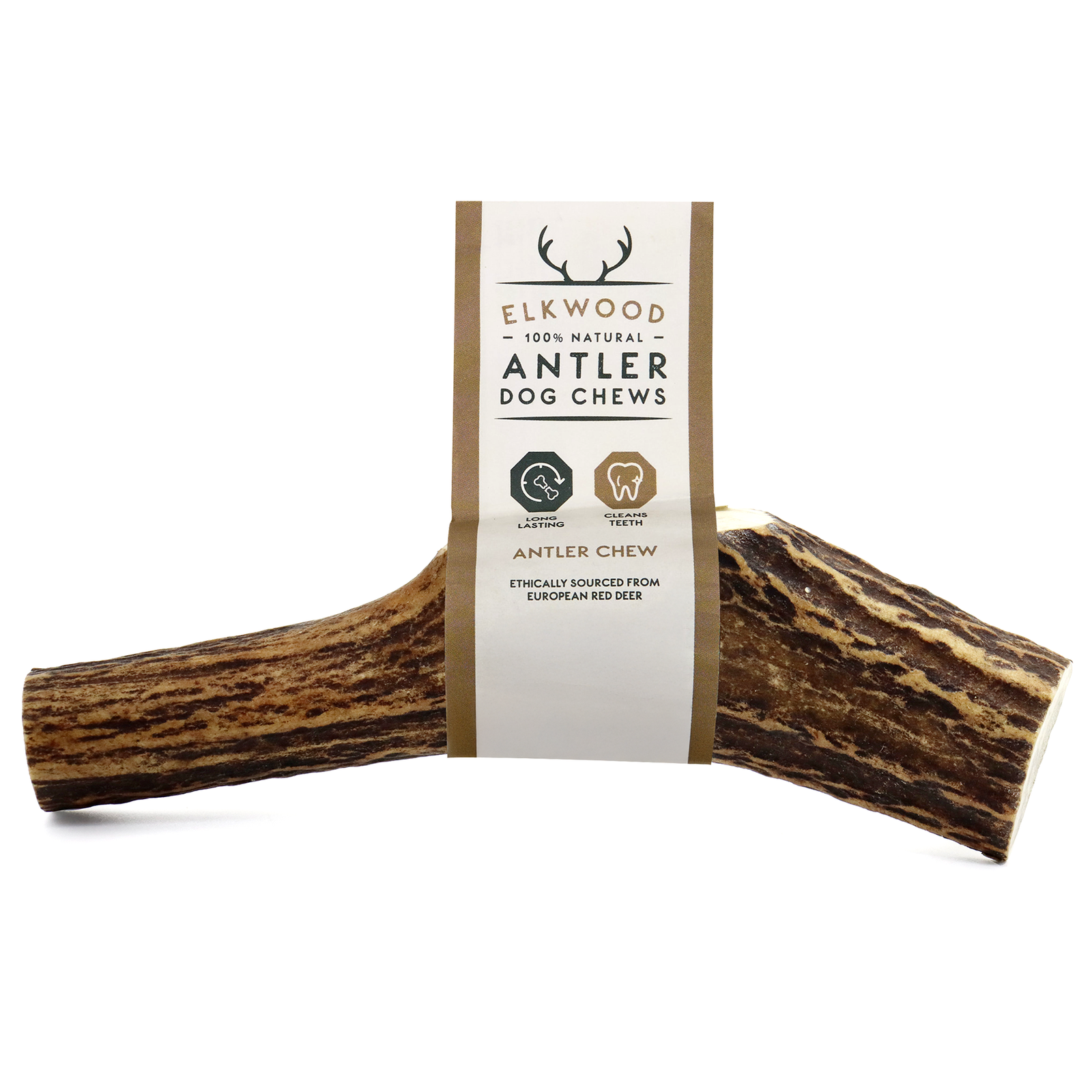 Elkwood 100% Natural Antler Chew Large