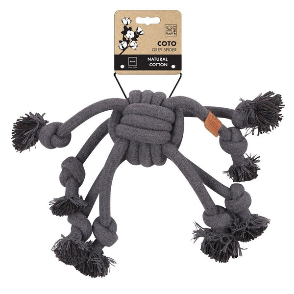 M-PETS Coto Eco Rope Dog Toys Spider 38cm