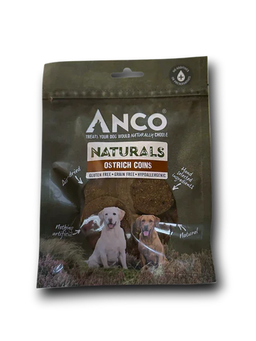 Anco Naturals Ostrich Coins BULK DEAL 12x85g