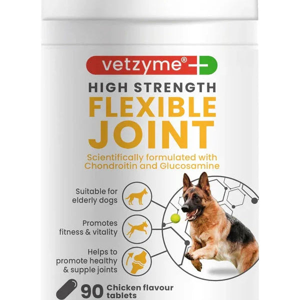 Vetzyme Dog High Strength Flexible Joint 90 Tablets