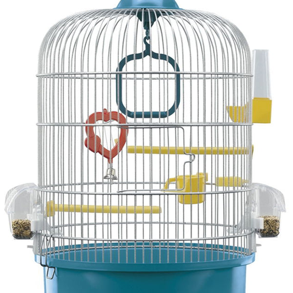 Regina Round Bird Cage White 32.5x49cm