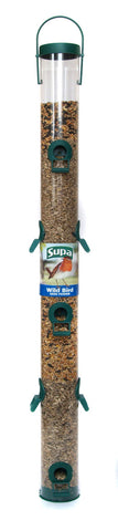 Supa Plastic 10 Port Seed Feeder Green 76cm (30 Inch)