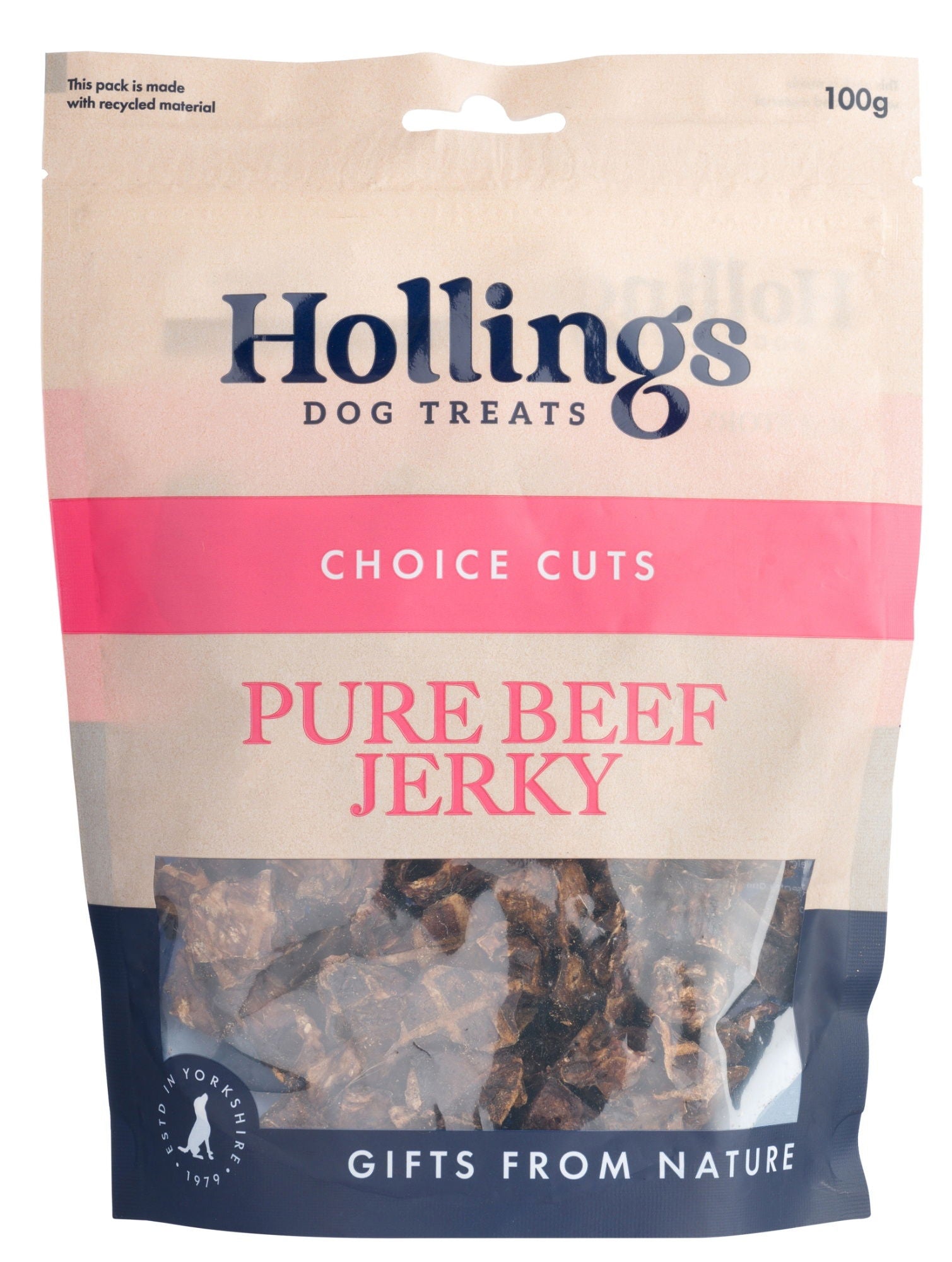 Hollings Puffed Jerky 100g