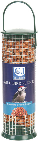 Cj Discovery Plastic Hanging Peanut Feeder Green 21cm