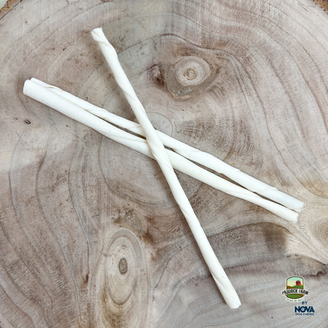 Nova Dog Chews White Twist (3/4" x 10")