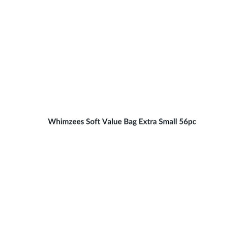 Whimzees Soft Value Bag Extra Small 56pc