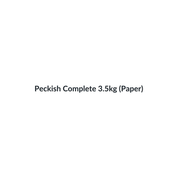 Peckish Complete 3.5kg (Paper)