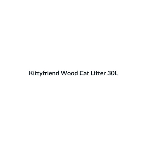 Kittyfriend Wood Cat Litter 30L