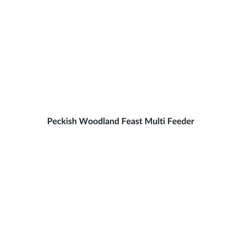 Peckish Woodland Feast Multi Feeder