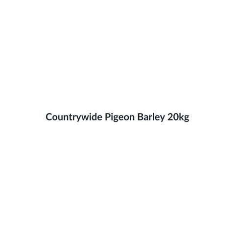 Countrywide Pigeon Barley 20kg