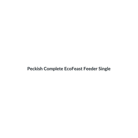 Peckish Complete EcoFeast Feeder Single