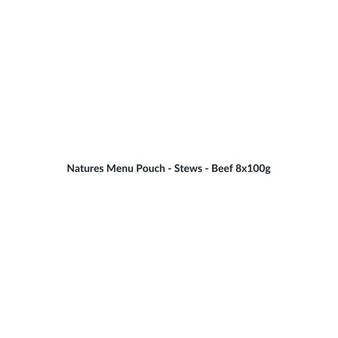 Natures Menu Pouch - Stews - 8x100g