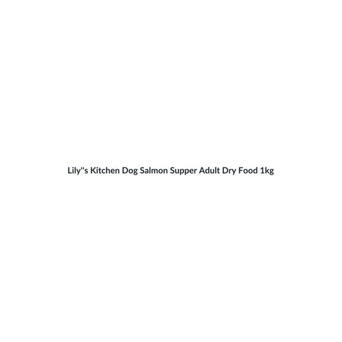 Lily's Kitchen Dog Salmon Supper Adult Dry Food – 1kg / 12kg