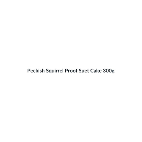 Peckish Squirrel Proof Suet Cake 300g