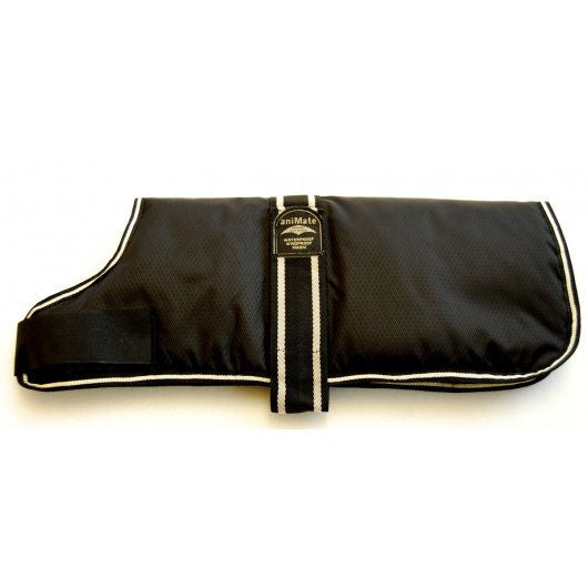 Padded Waterproof Coat Black 35.5cm (14")