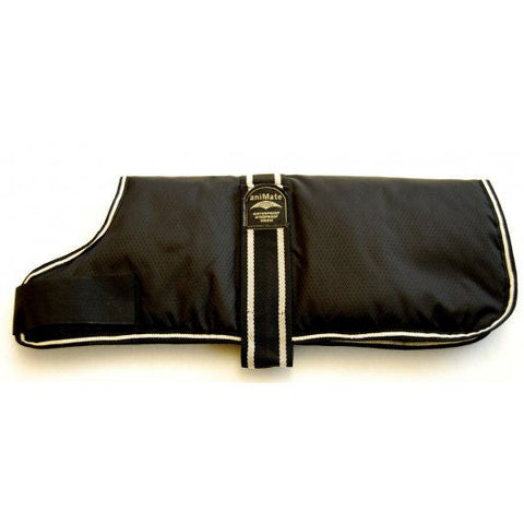 Padded Waterproof Coat Black 61cm (24")