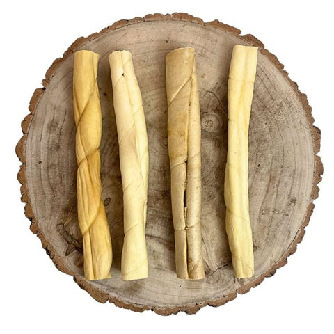 Nova Dog Chews Beef Skin Roll 30cm (Pack of 20)