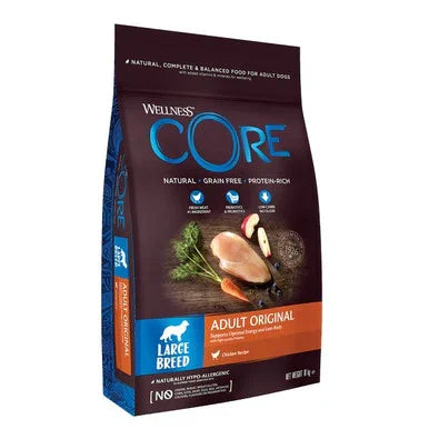 Wellness CORE Dog Dry Large Breed Adult Original - Chicken Recipe 10kg
