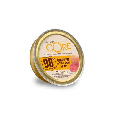 Wellness CORE Cat Wet Adult 98% Duo Protein Chicken & Wild Boar 85g x 12
