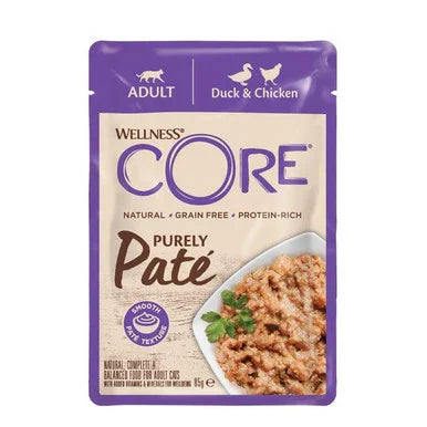 Wellness CORE Cat Wet Purely Paté Adult Duck & Chicken 85g x 24