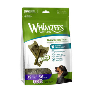 Whimzees Soft Value Bag Extra Small 56pc