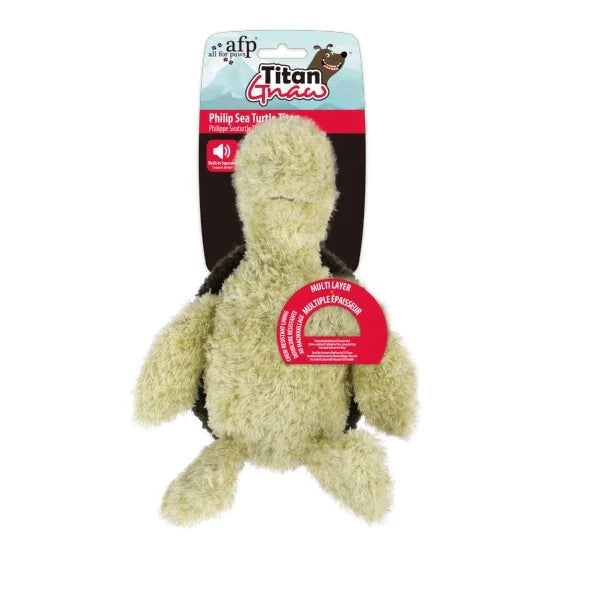 All For Paws Titan Gnaw Philip Sea Turtle Titan
