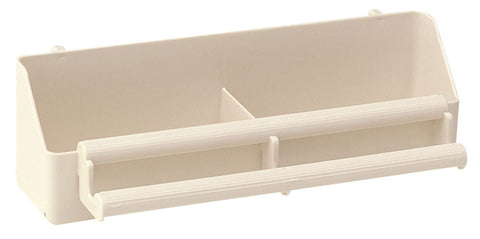 Fpi 4514 Double Perch Troughfeeder 21x8.5x6.5cm