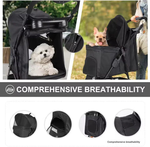 3 Wheel Dog Shack UK! Pushchair Stroller