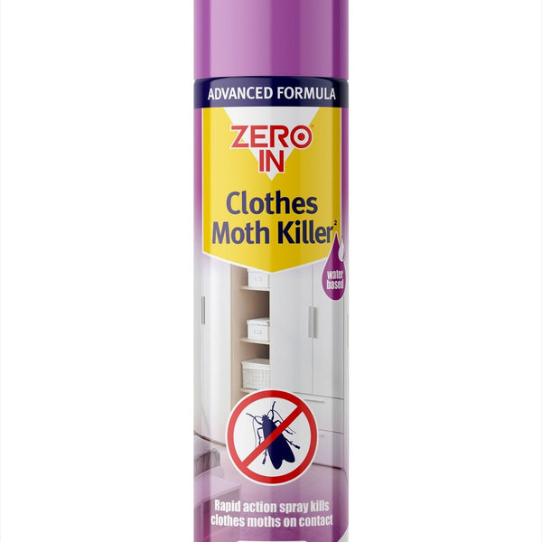 Zero In Clothes Moth Killer 2 300ml Aerosol