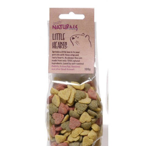 Boredom Breaker Natural Treats Little Hearts 100g