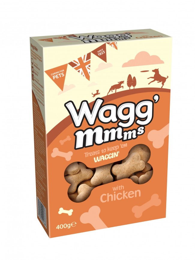 Wagg Mmms Dog Biscuits With 400g