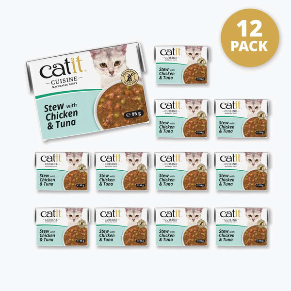 Catit Cuisine Chicken & Tuna Stew 95g