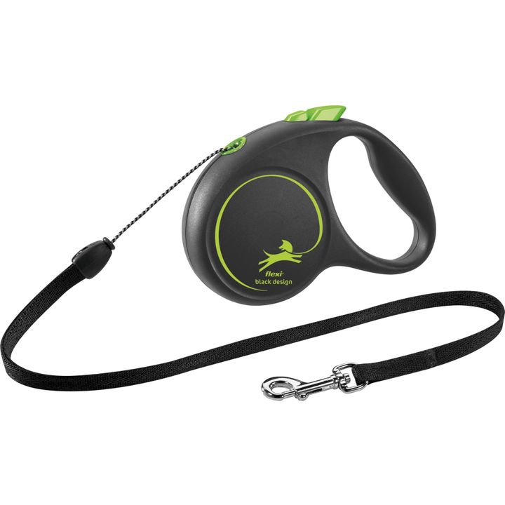 Flexi Black Design Cord M 5m 1-20kg