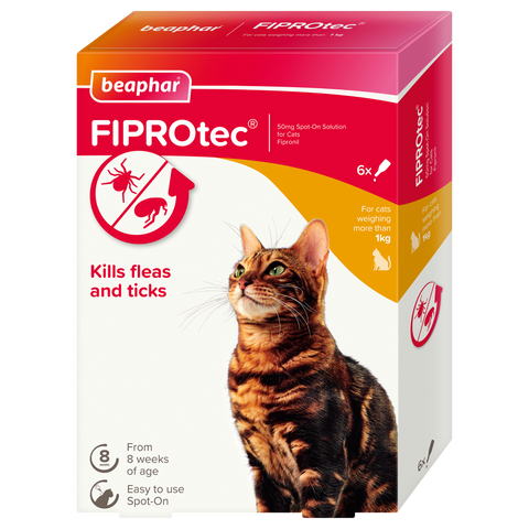 Fiprotec Spot On Cat 6 Treatment