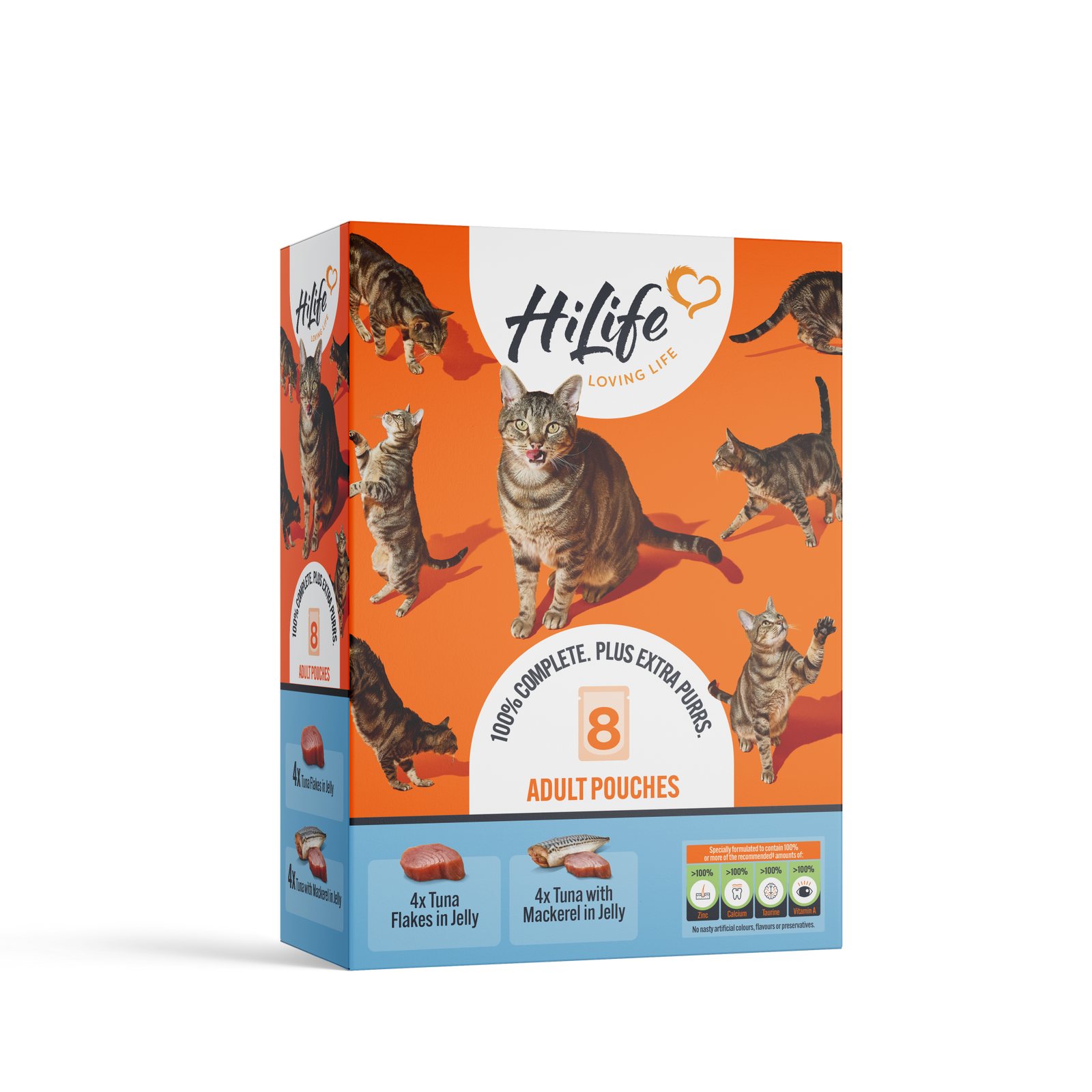 Hilife Natural Cat Pch The Tuna One In Jelly 8x70g