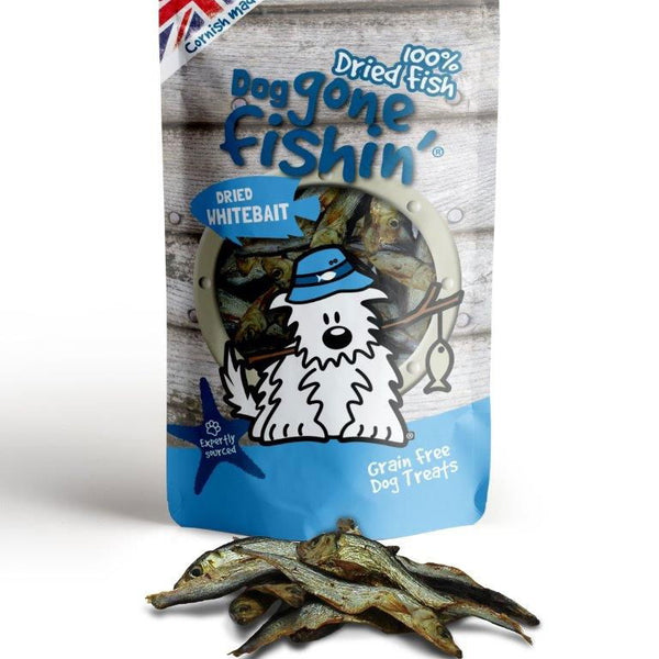 Dog Gone Fishin' Dried Whitebait 60g