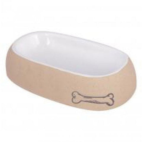 Ministry Of Pets Sandstone Feeding Bowl For Dogs