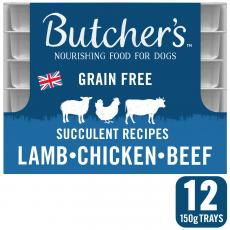 Butcher''s Succulent Recipes Dog Food Trays – 4 x 150g / 12 x 150g