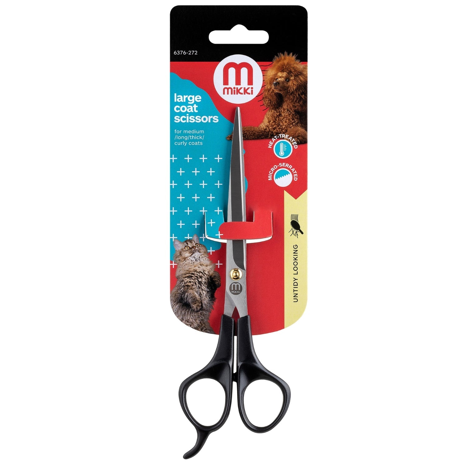 Mikki Coat Scissors For Medium/Large Pets 19cm