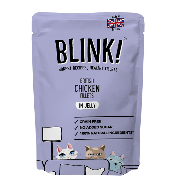 Blink Roasted Chicken Cat Food Pouch 85g