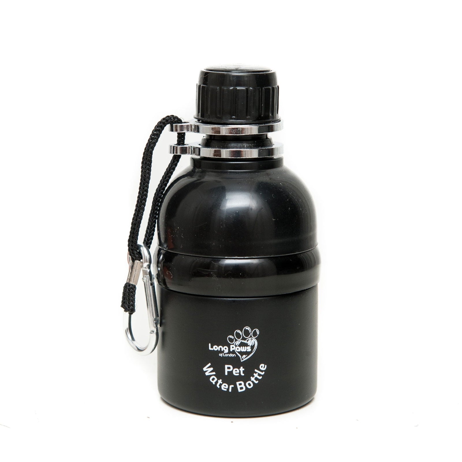 Lick ''n Flow Pet Water Bottle Black 250ml